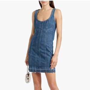 SIMKHAI Suzette denim dress size 6
